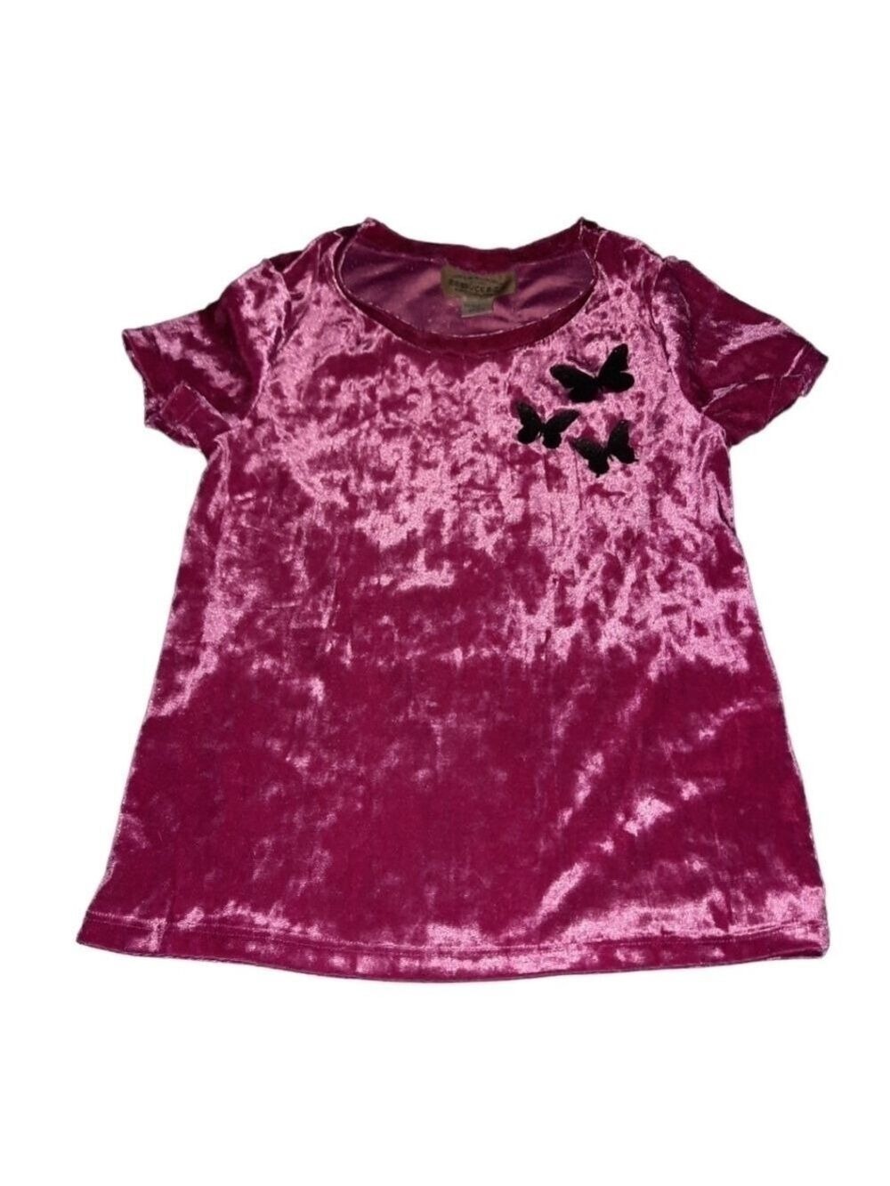 Roebuck & Co Girls Velvet Blouse Size Small